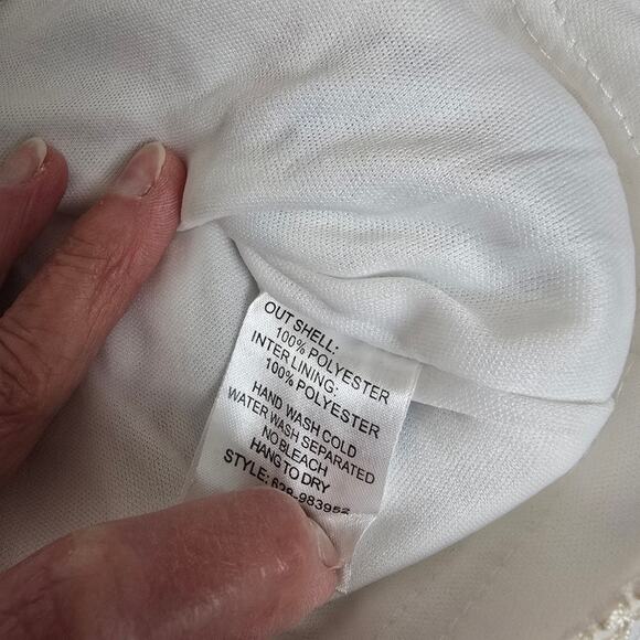 Verty Beaded Fairy Core Whimiscal Crochet Mini  Skirt Folk Art Whimisy Glam S - Picture 7 of 10